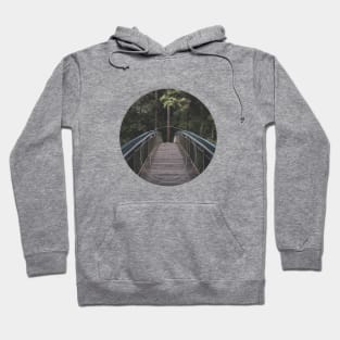 Circular Bridge Nature Geometric Photography Hoodie